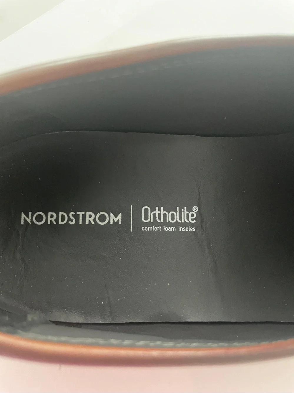 Nordstrom Classic Brown Fraser Leather Men’s Slip-On Loafers Size 12 M
